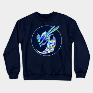 kaiju beast in honey bee ecopop Crewneck Sweatshirt